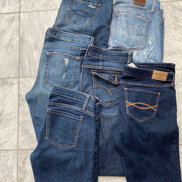 Denim Jeans Bundle - Banana Republic/A&F/TopShop - Picture 2 of 5